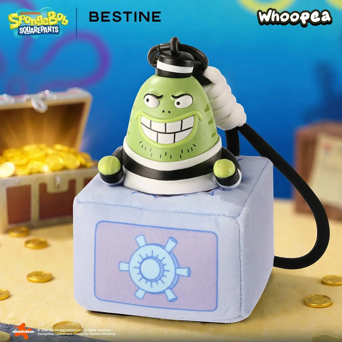 SpongeBob Get Rich Crew Series Scented Plush Pendant Blind Box - Image 2