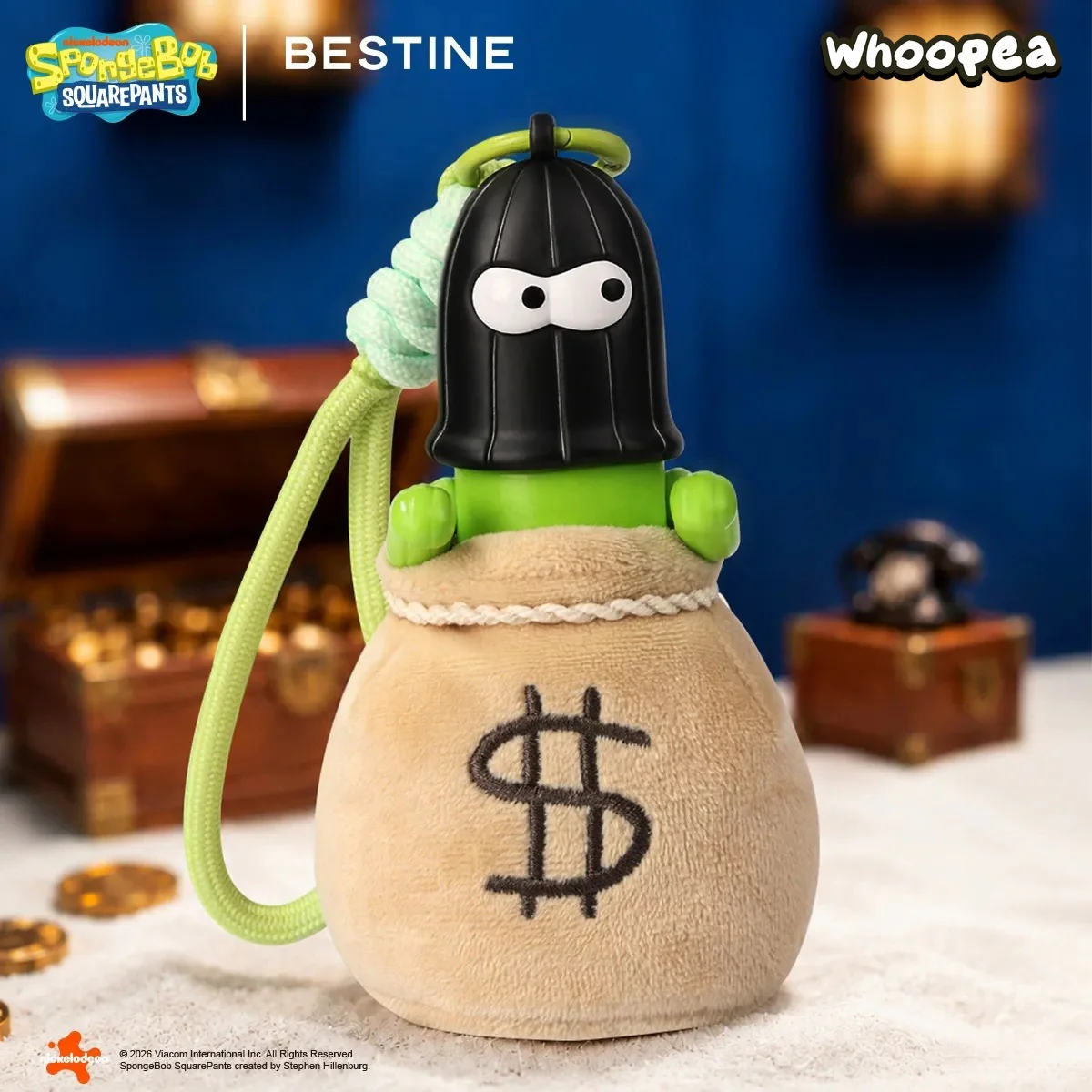 SpongeBob Get Rich Crew Series Scented Plush Pendant Blind Box - Image 3