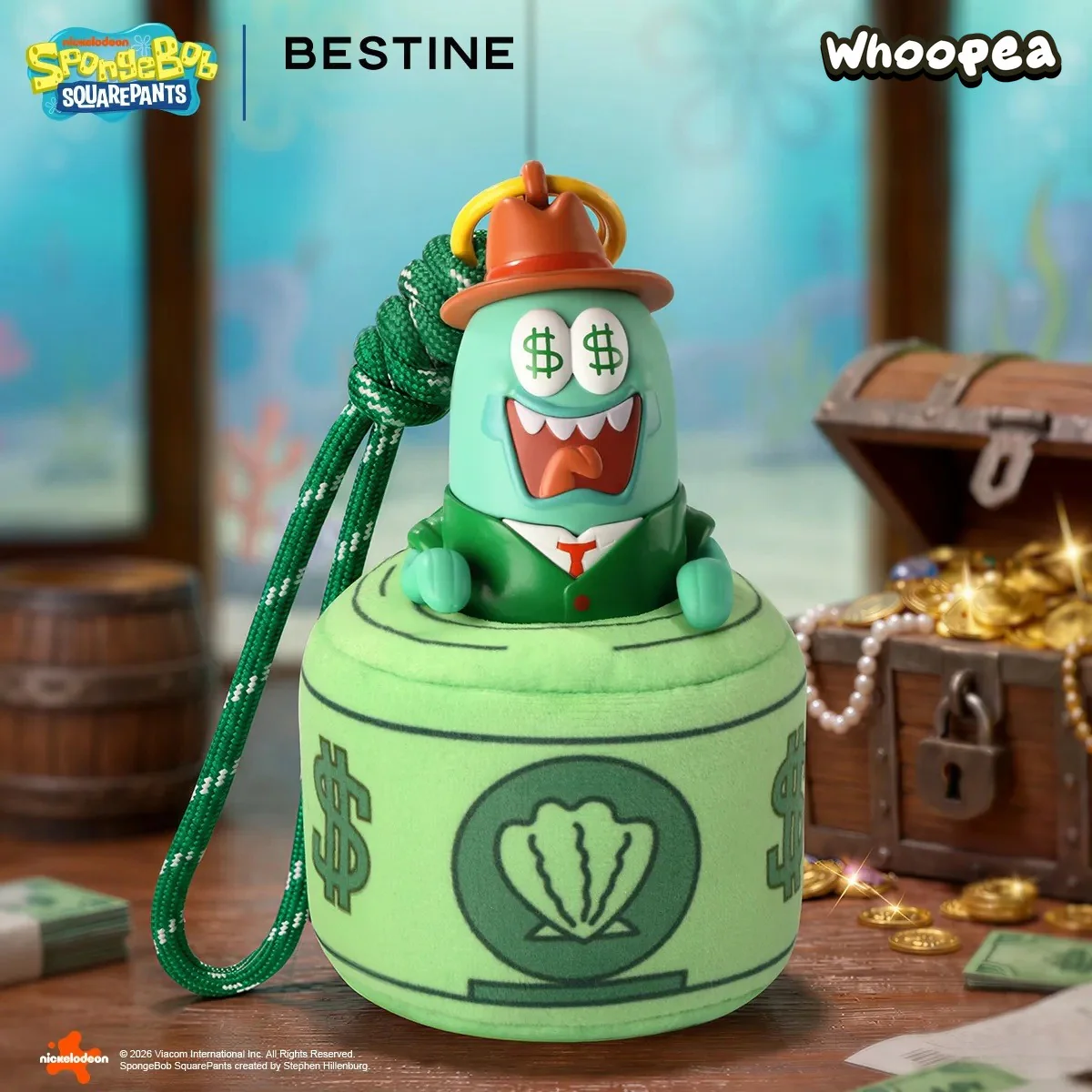 SpongeBob Get Rich Crew Series Scented Plush Pendant Blind Box - Image 4