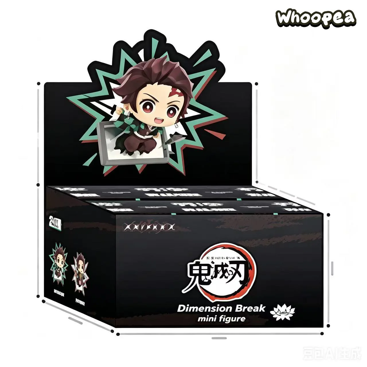 Aniplex Demon Slayer: Kimetsu no Yaiba Dimension Break Series Figure Blind Box - Image 7