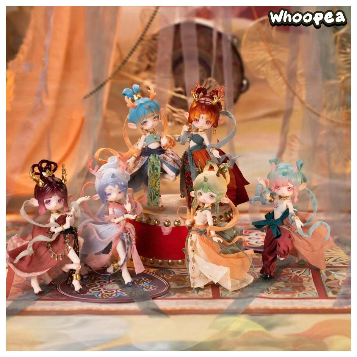 Antu China Dunhuang Nine Colored Deer Series Action Figure BJD Blind Box - Image 7