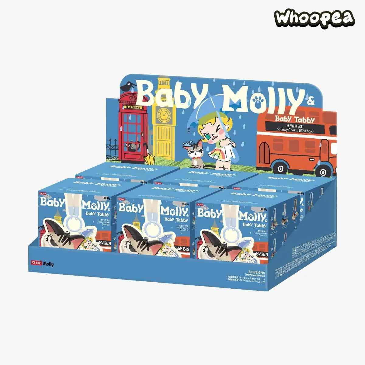 Baby Molly & Baby Tabby Series-Pinch Pendant Blind Box - Image 9