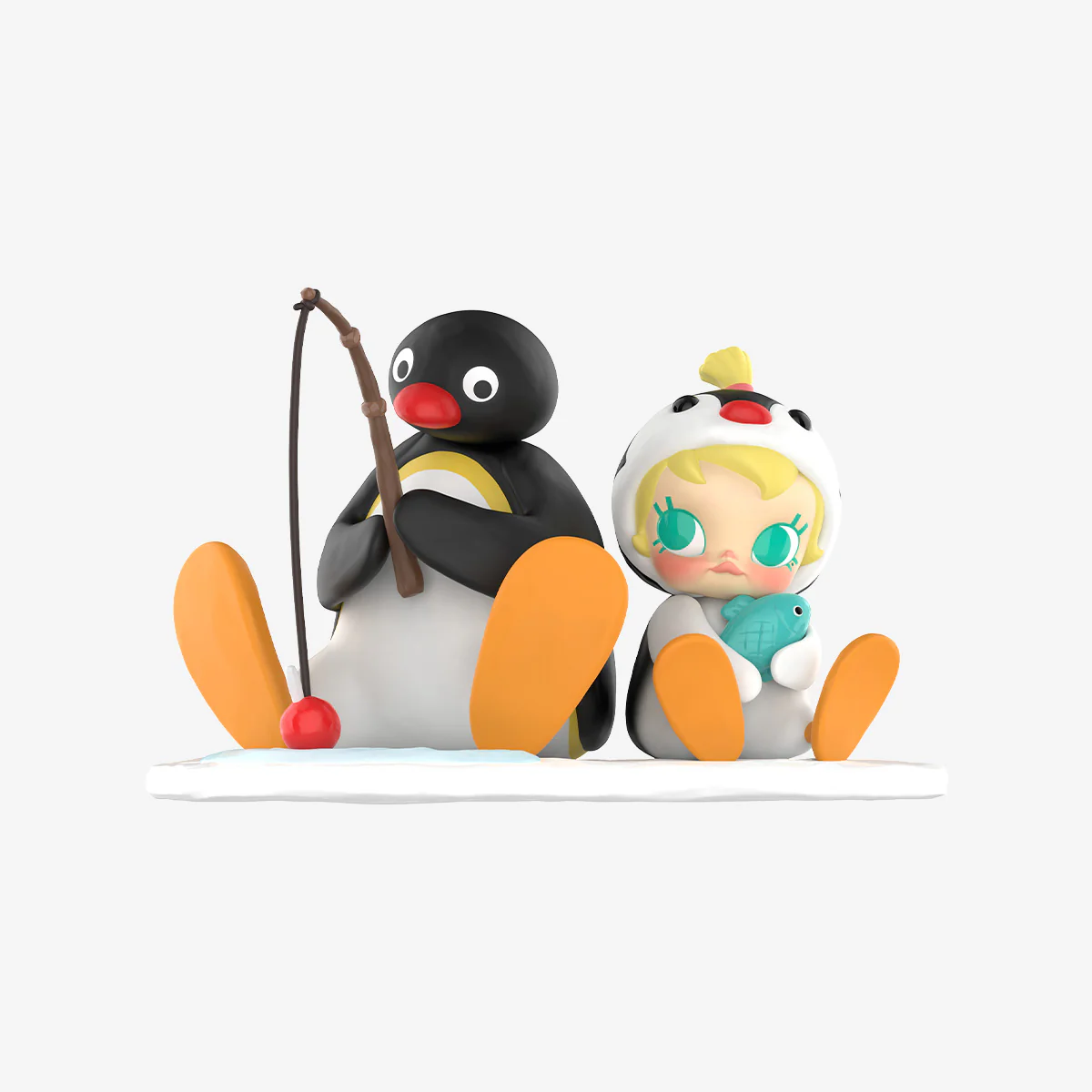 Baby Molly × PINGU Fishing Time Figure - Image 9