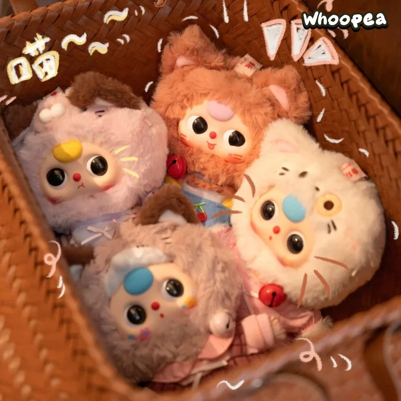 Baby Three Cat Wardrobe Series Plush Dolls, Blind Box - Image 10