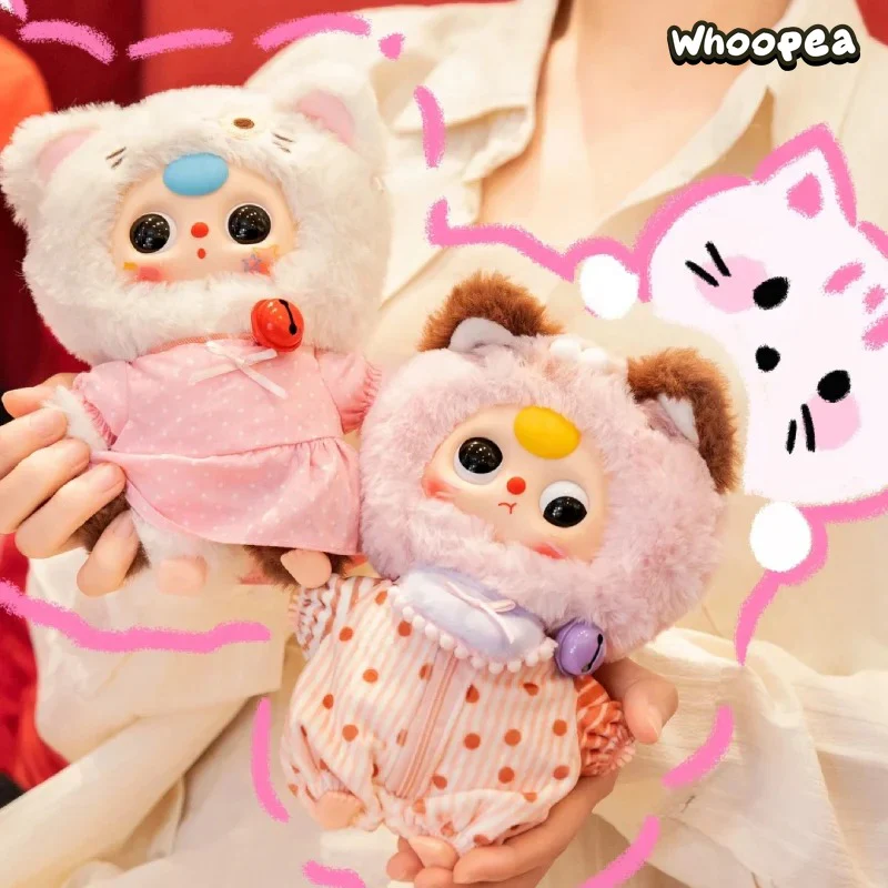 Baby Three Cat Wardrobe Series Plush Dolls, Blind Box - Image 2