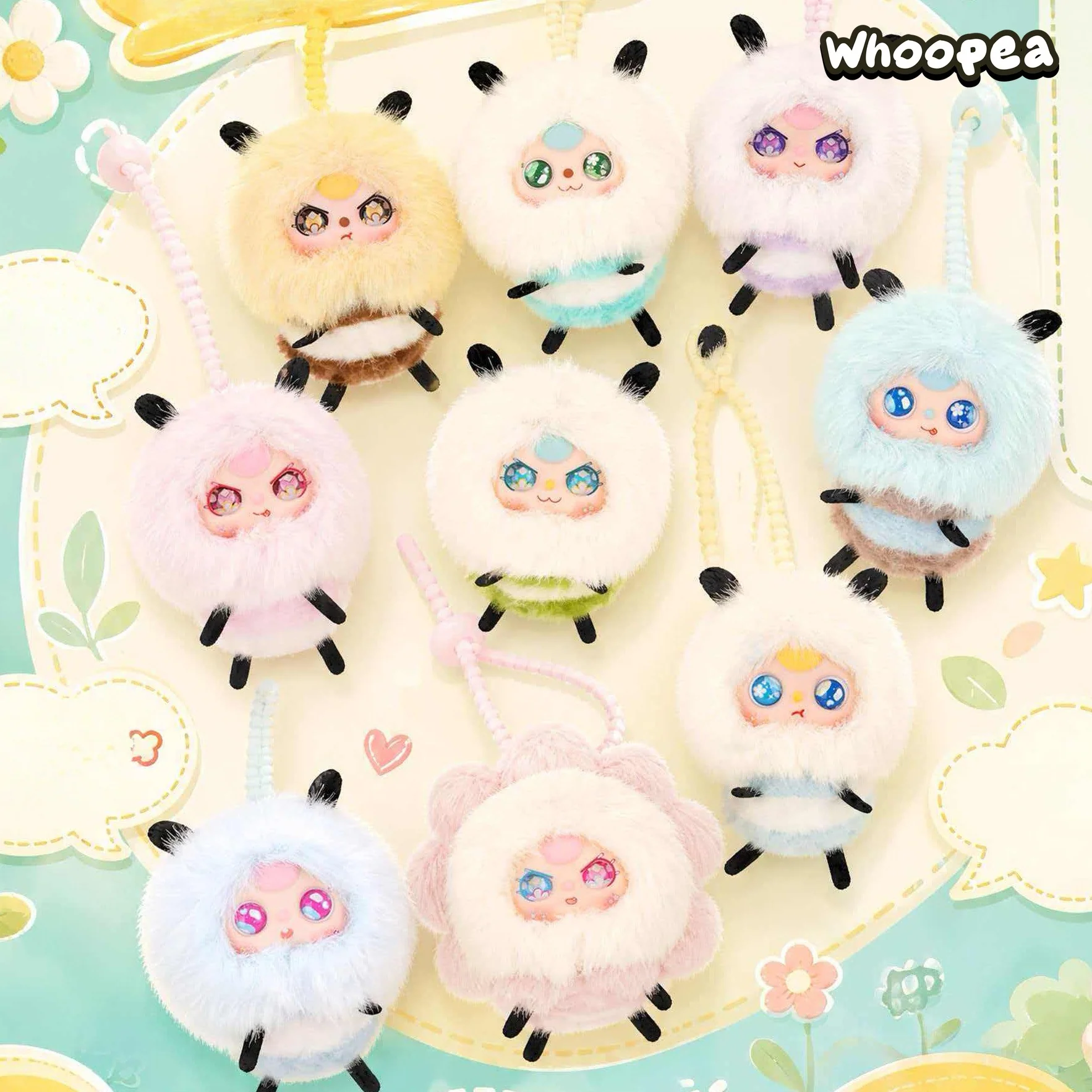 Baby Three Hello Frenemy Series Plush Pendant Blind Box - Image 2