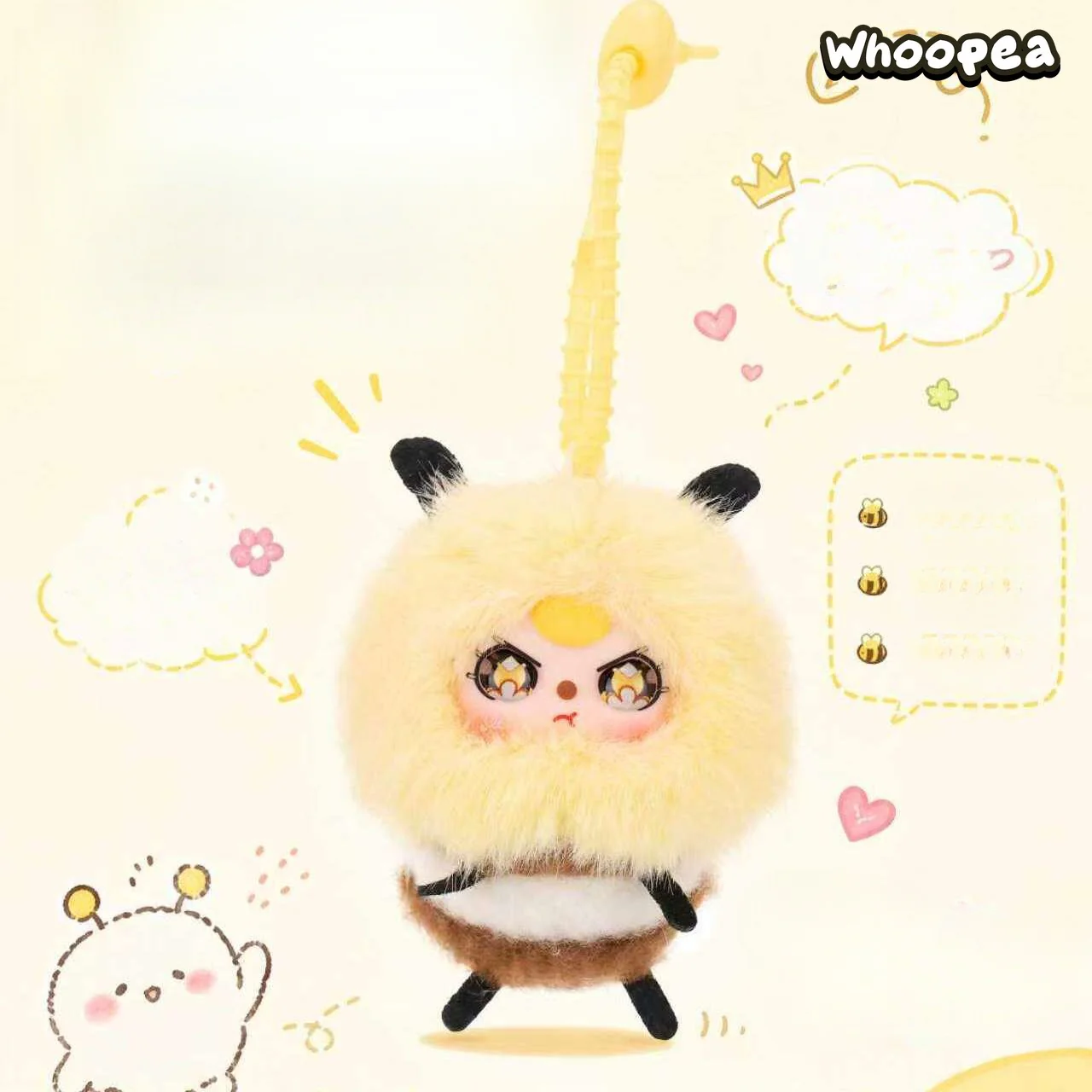 Baby Three Hello Frenemy Series Plush Pendant Blind Box - Image 3