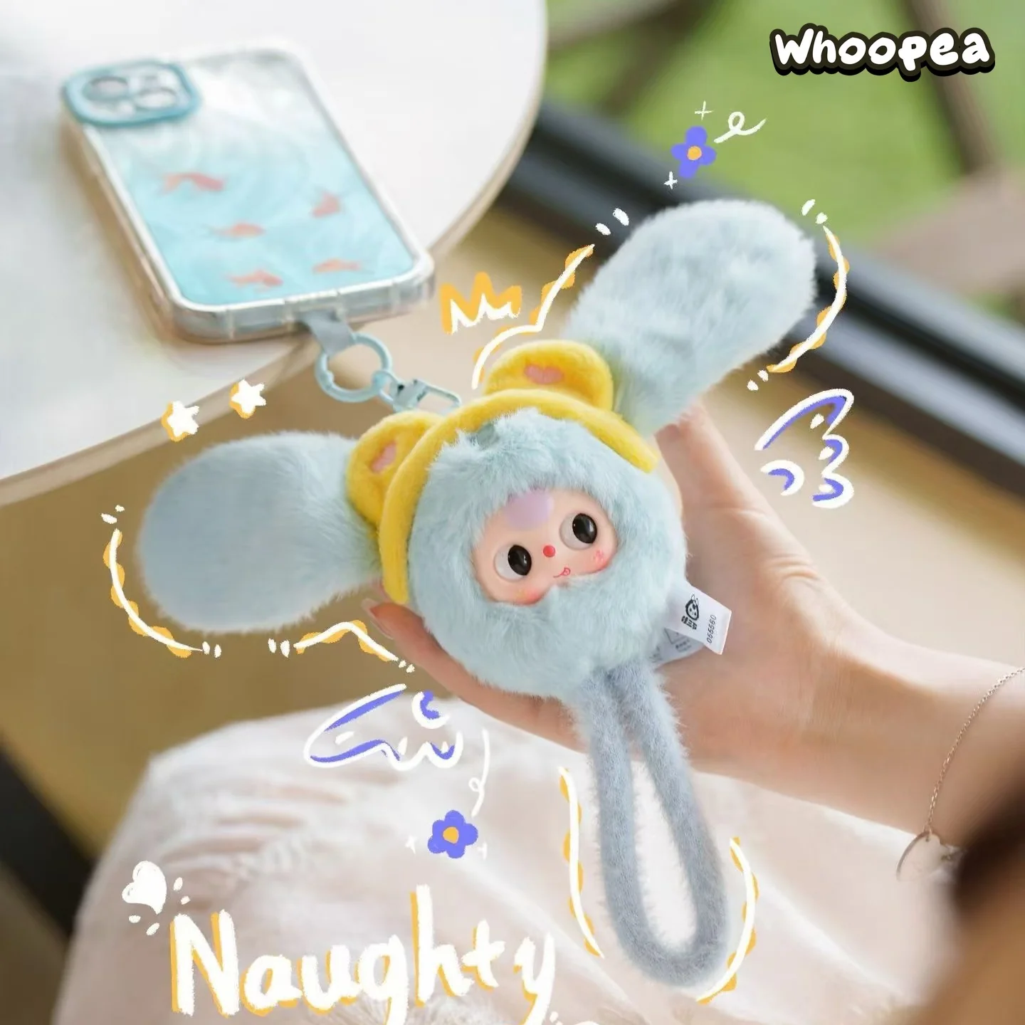 Baby Three Toddler Wrist Strap Plush Doll Charm Blind Box - Image 3