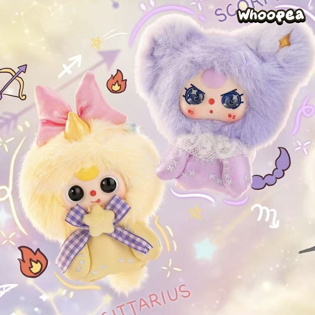 Baby Three Zodiac Guardian Star Series Plush Pendant Blind Box - Image 3