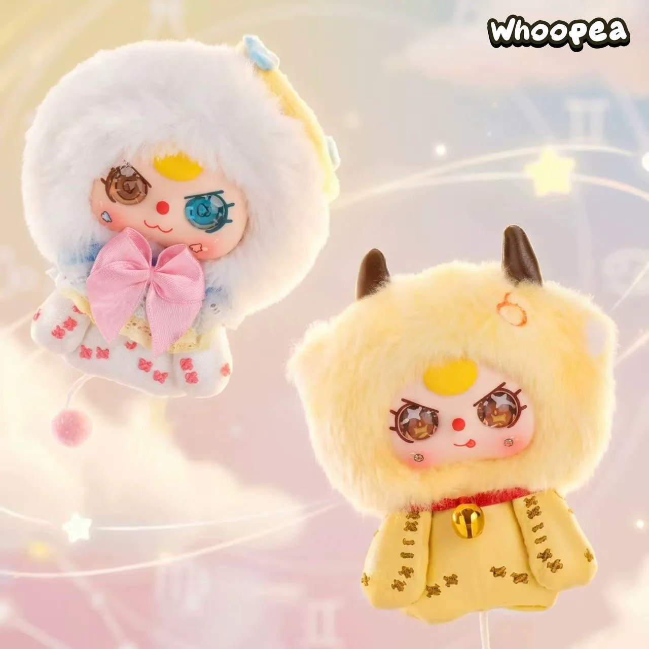 Baby Three Zodiac Guardian Star Series Plush Pendant Blind Box - Image 4