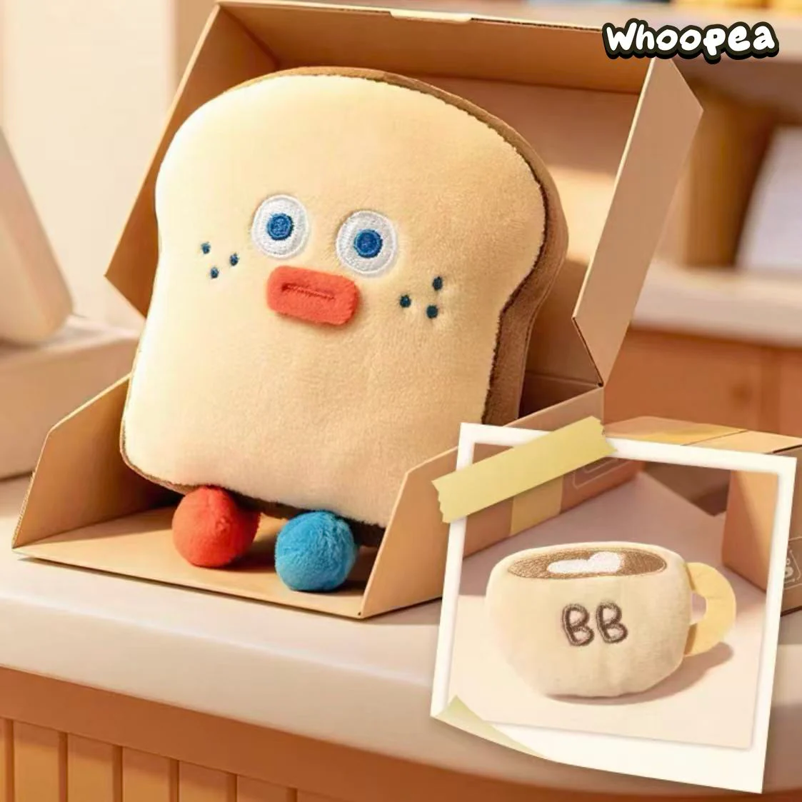 Brunch Brother Cuteness In Town Series Plush Keychain Blind Box - Image 4
