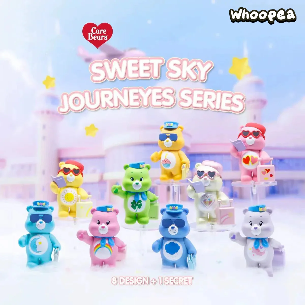 Care Bears Sweet Sky Journey Series Figures, Blind Box