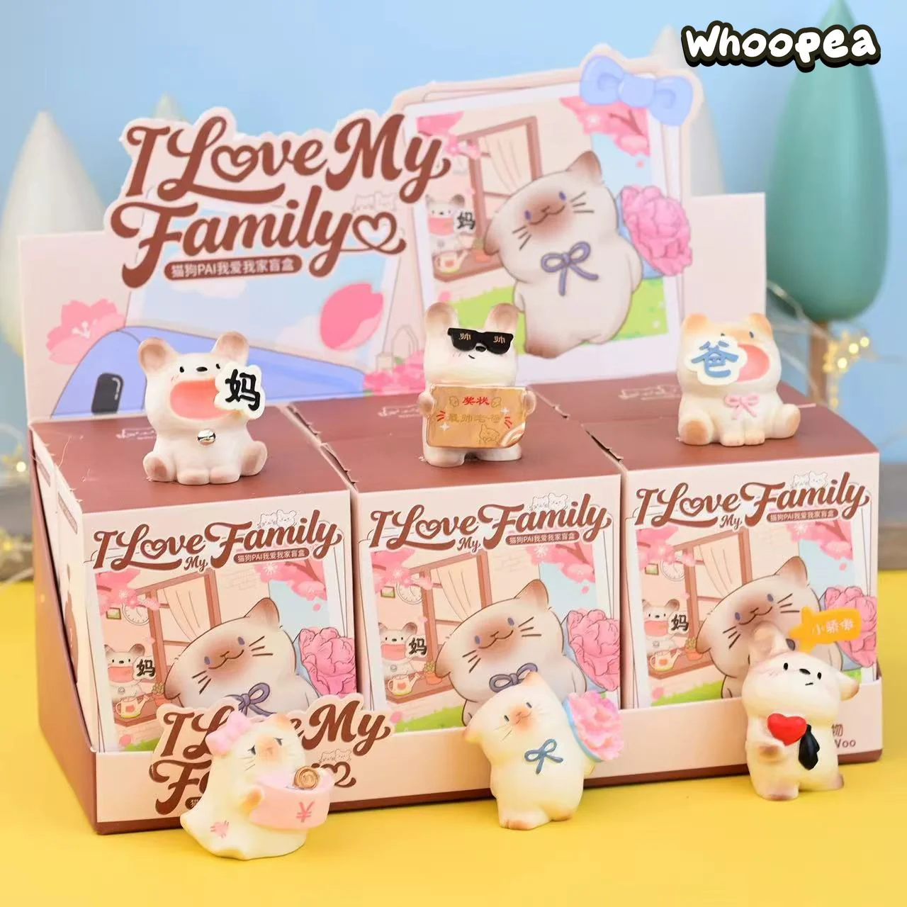 Cat Dog PAI I Love My Family Series Figure Blind Box - Image 6