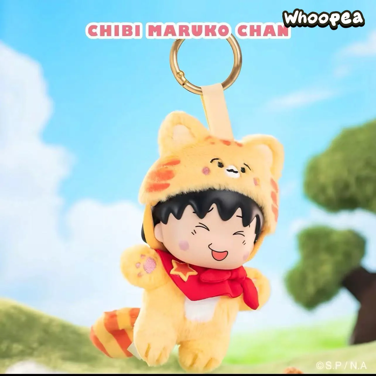 Chibi Maruko chan Meow Meow Kitty Series Plush Pendant Blind Box - Image 2