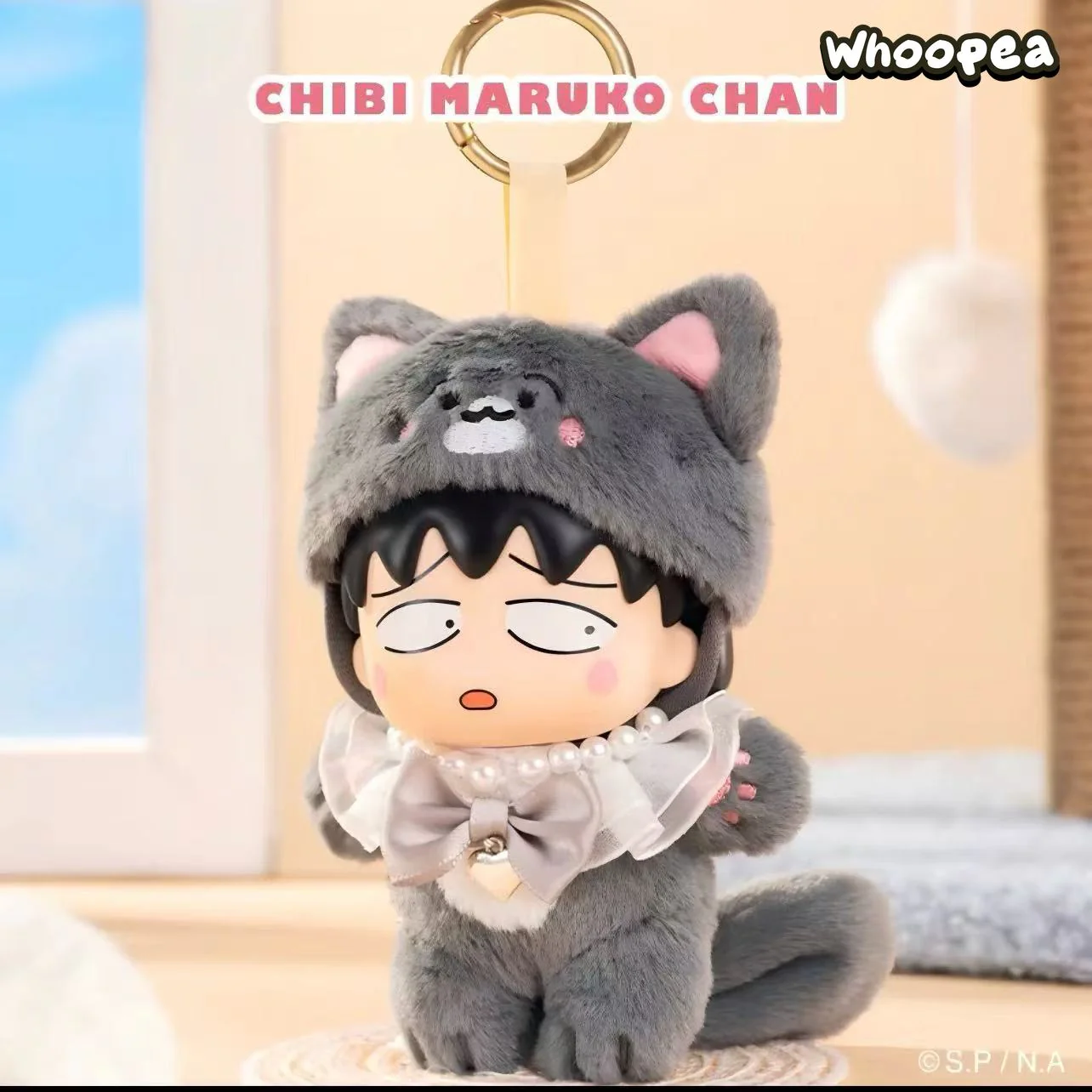 Chibi Maruko chan Meow Meow Kitty Series Plush Pendant Blind Box - Image 3