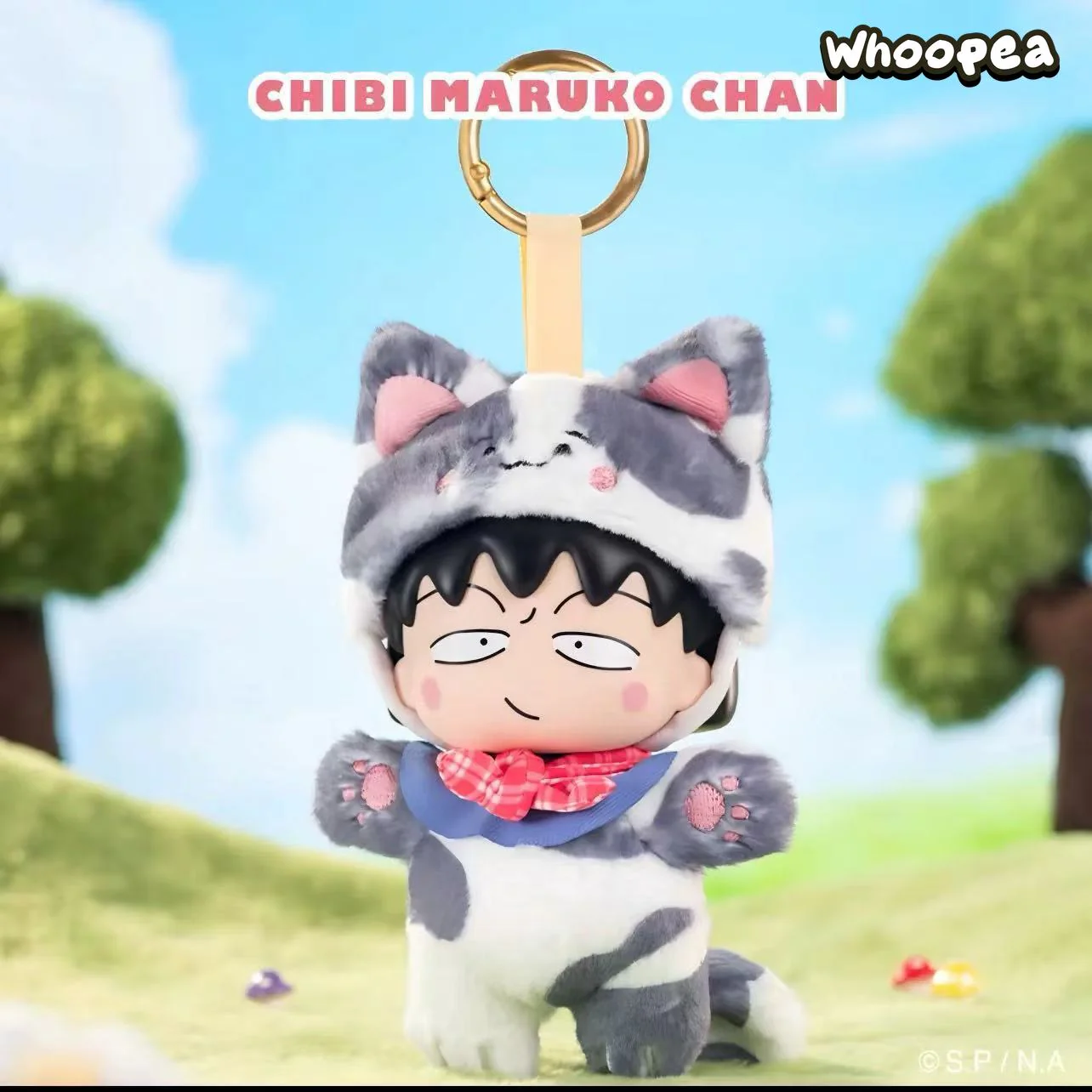 Chibi Maruko chan Meow Meow Kitty Series Plush Pendant Blind Box - Image 7