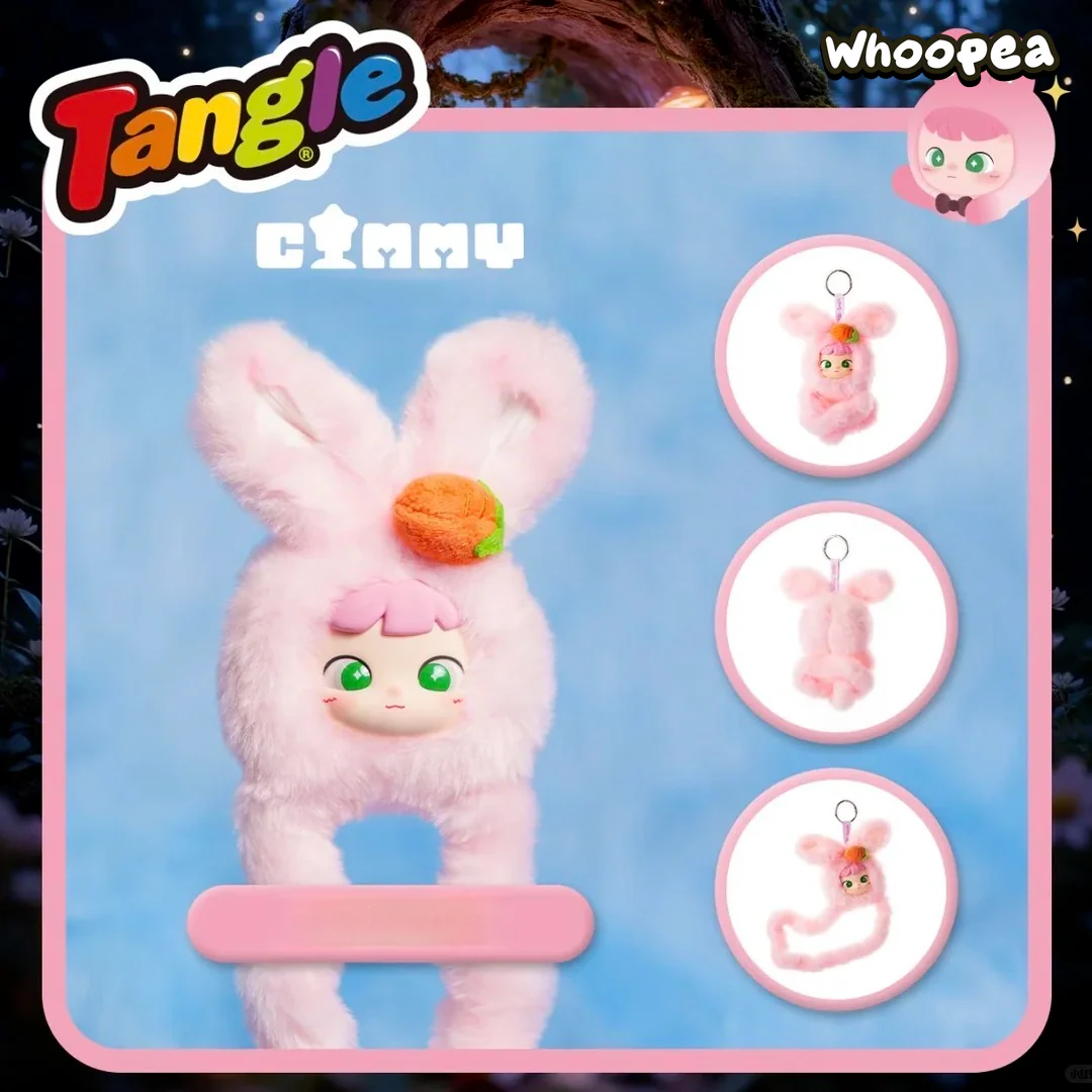 Cimmy Heartthrob & Tangle Fluffy Bunny Series Plush Pendant - Image 2