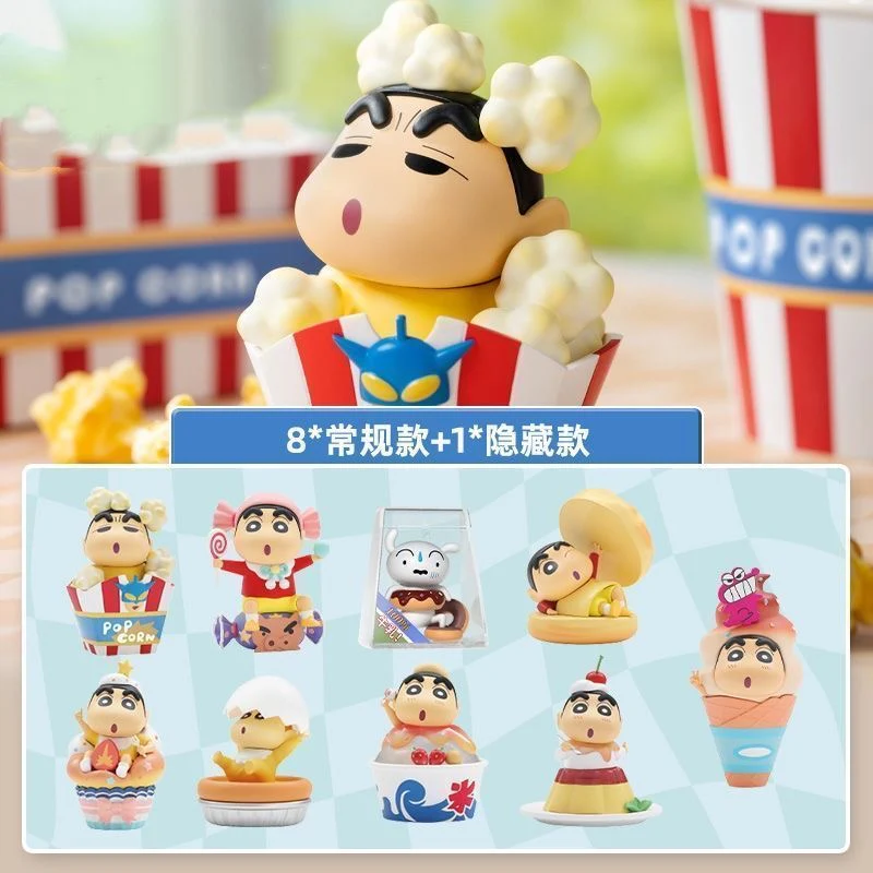 Crayon Shin-chan Dessert Time Series PVC Figures Blind Box - Image 16