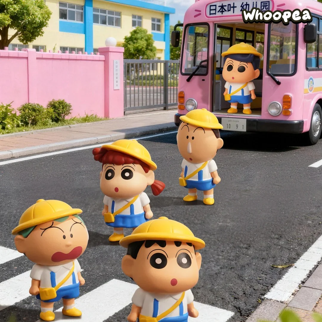 Crayon Shinchan Five Members Set Off Series Mini Figure Blind Box - Image 4