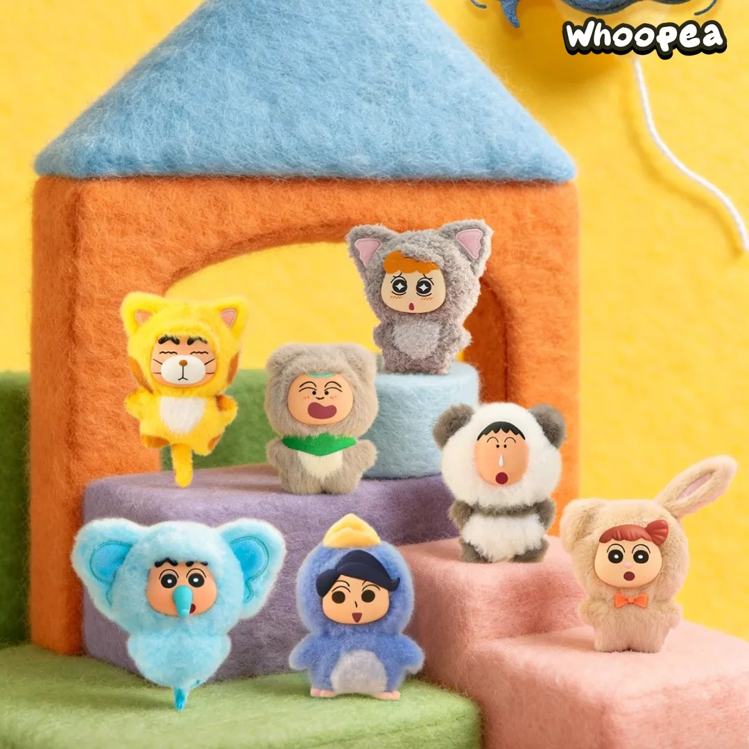 Crayon Shinchan Kasukabe Party Series Plush Pendant Blind Box - Image 10