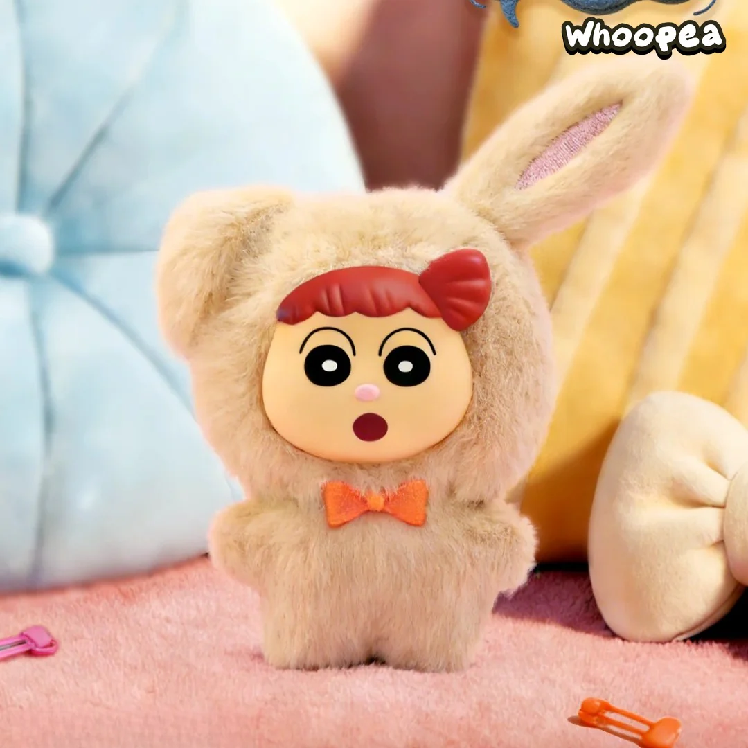Crayon Shinchan Kasukabe Party Series Plush Pendant Blind Box - Image 3