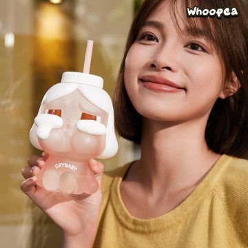 CRYBABY Crying Again Series-Plush Straw Cup (I'LL GIVE YOU ALL MY LOVE) - Image 5