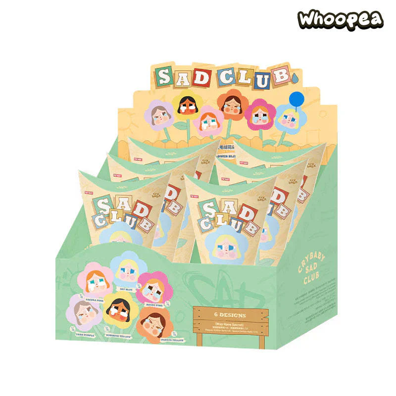 CRYBABY Sad Club Series-Plush Flowers Dolls, Blind Box - Image 7