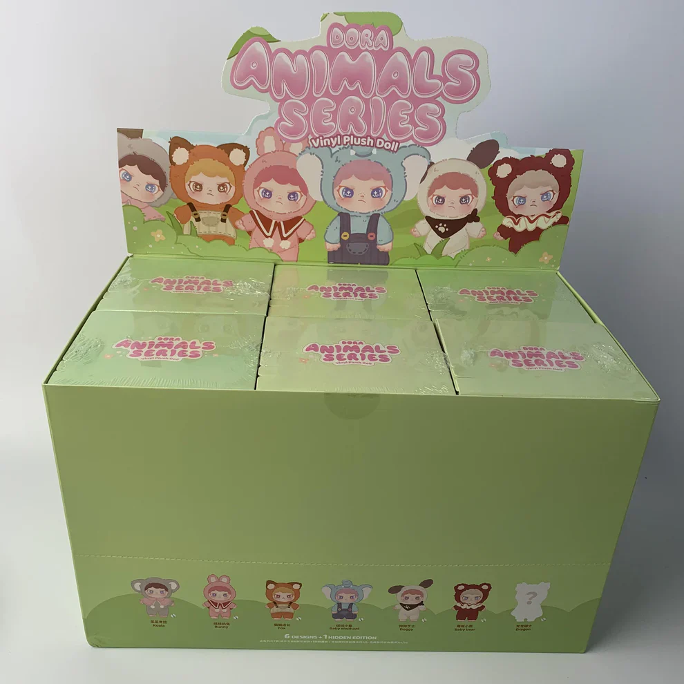 DORA Fuzzy Animal Institute Series Vinyl Plush Dolls Blind BoxăTNTă - Image 10