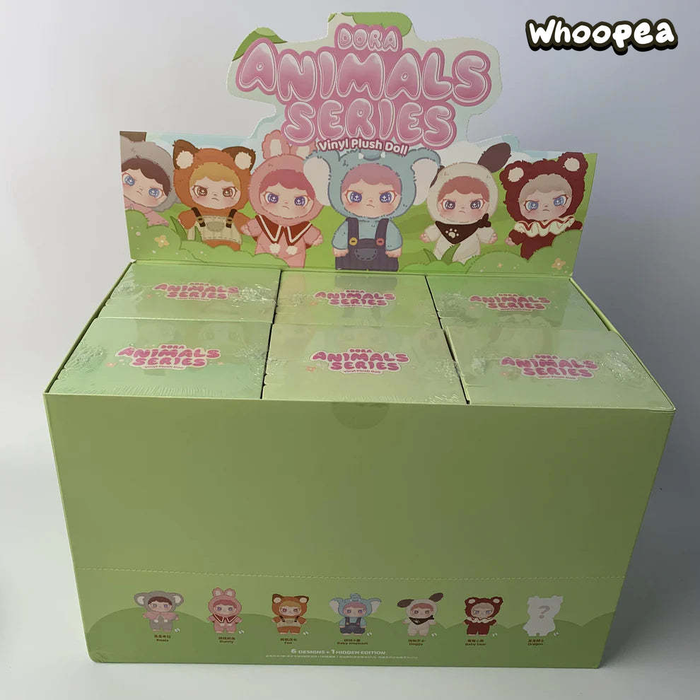 DORA Fuzzy Animal Institute Series Vinyl Plush Dolls Blind BoxăTNTă - Image 8