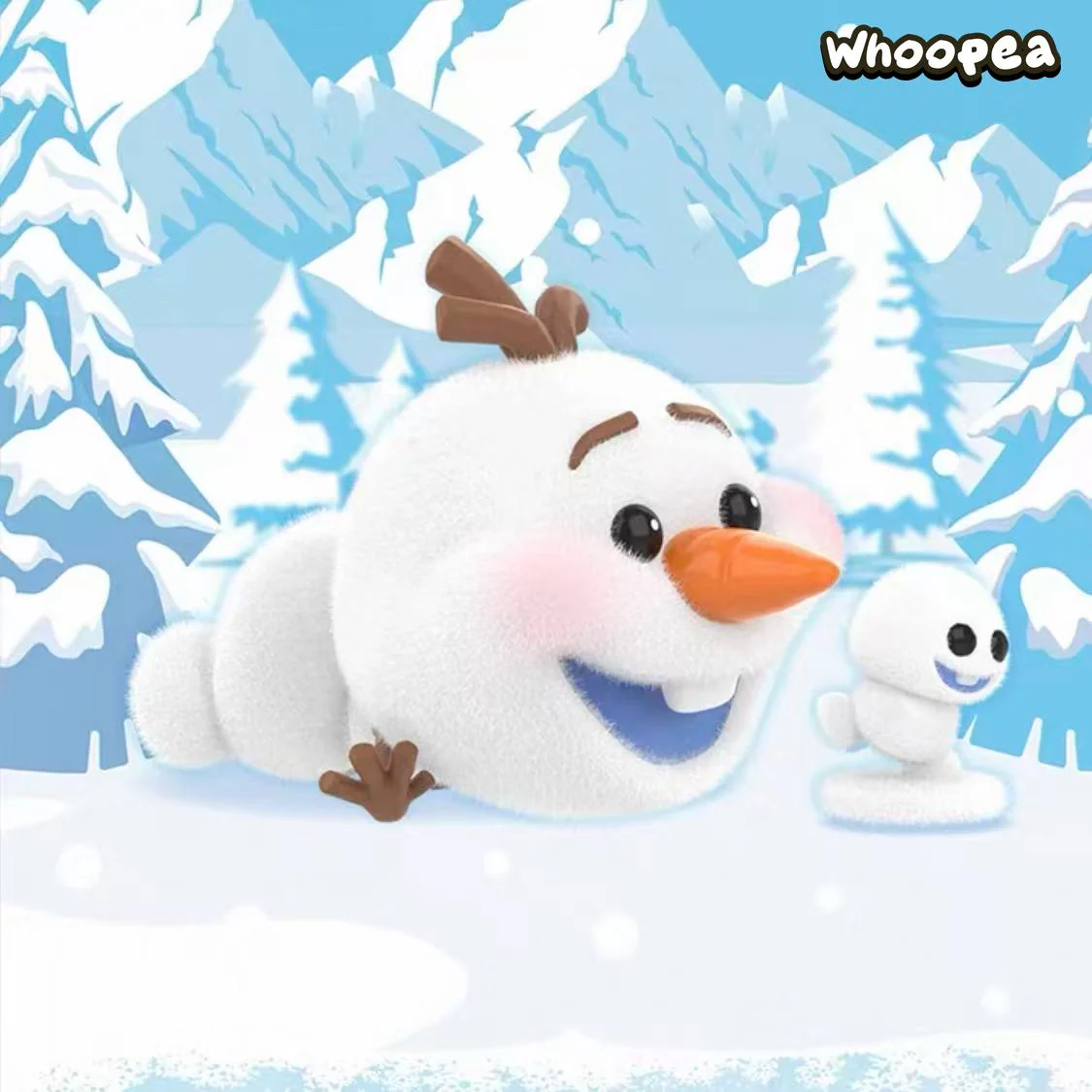 DSN Frozen Mischievous Olaf Series Figure Blind Box - Image 2