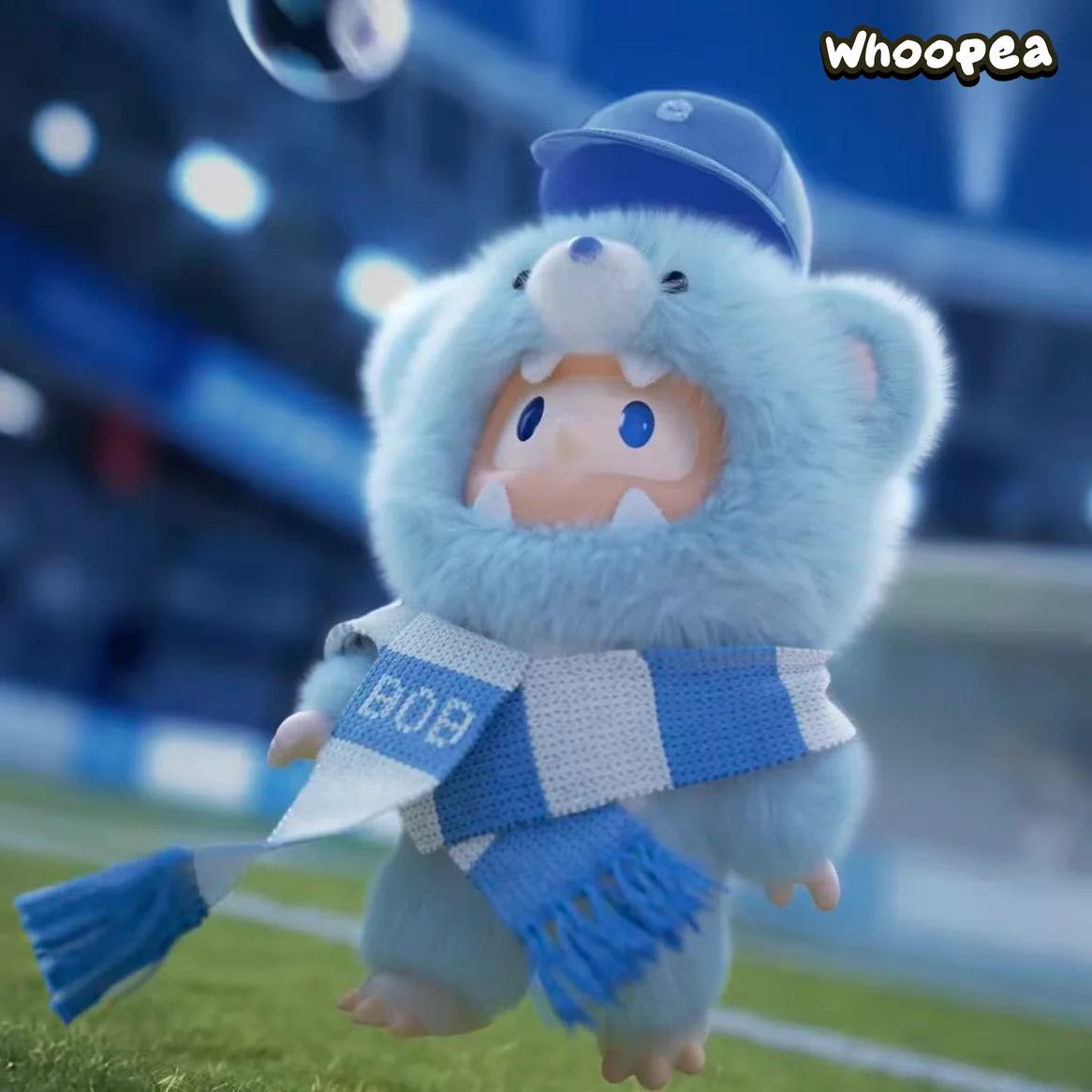 Farmer BOB Manchester City Bear Series Vinyl Plush Pendant - Image 2