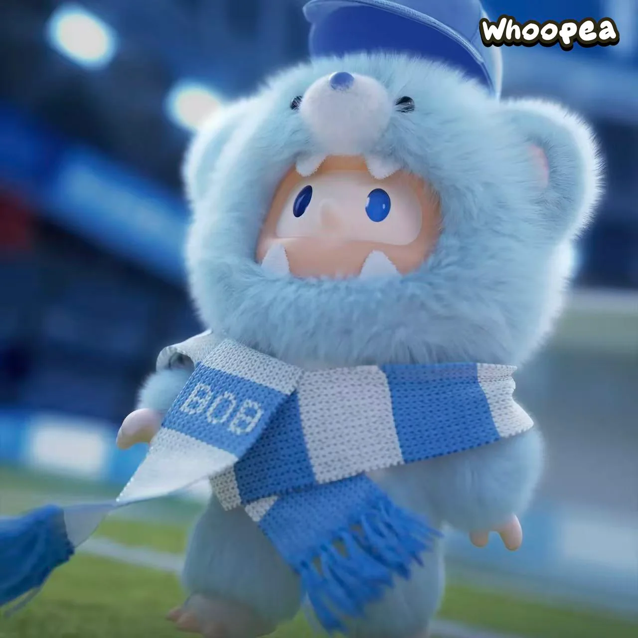 Farmer BOB Manchester City Bear Series Vinyl Plush Pendant - Image 3