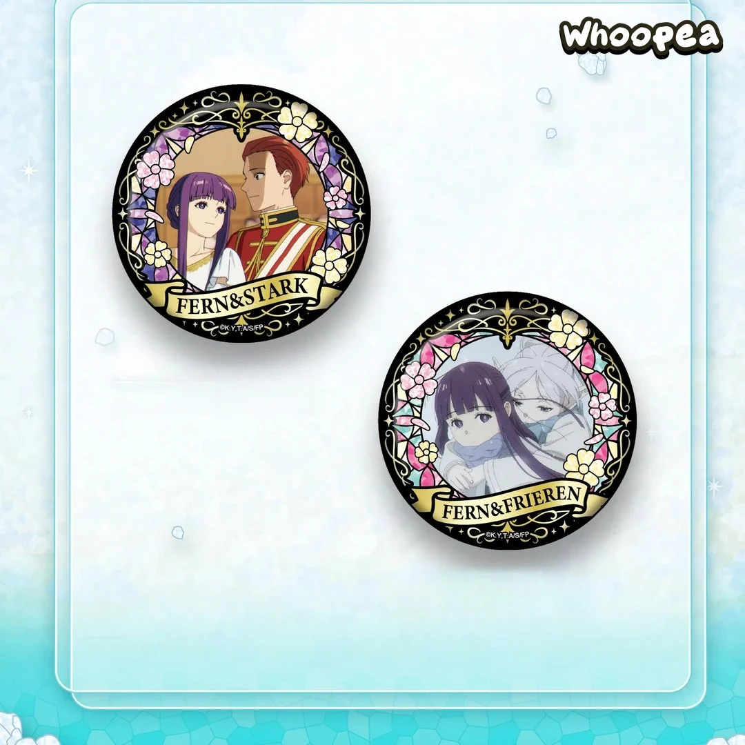 Frieren Beyond Journey's End Stained Glass Series Badge Blind Box - Image 3