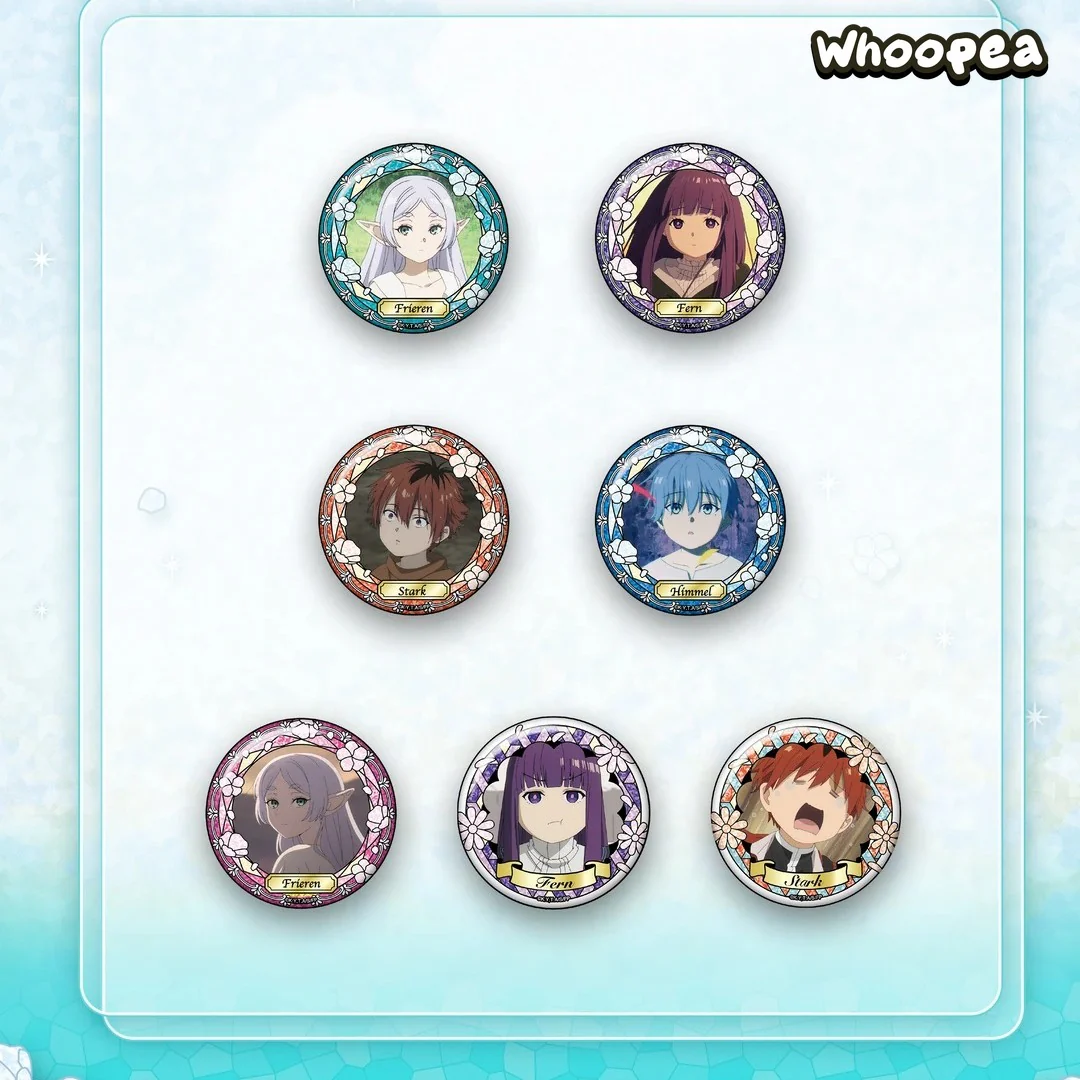Frieren Beyond Journey's End Stained Glass Series Badge Blind Box - Image 4