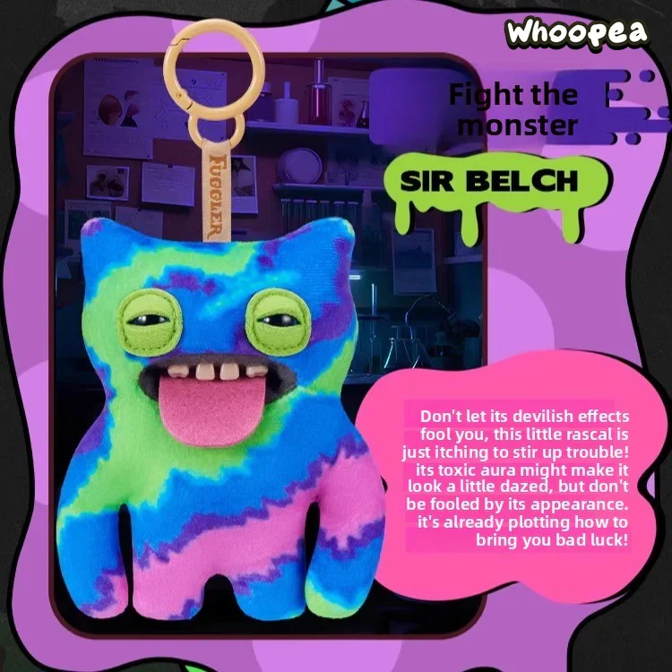 Fuggler Funny Ugly Monster Keypers V6 Series Plush Key Chain Dolls, Blind Box - Image 12
