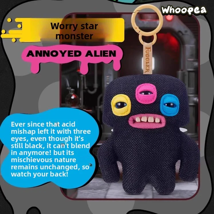 Fuggler Funny Ugly Monster Keypers V6 Series Plush Key Chain Dolls, Blind Box - Image 13