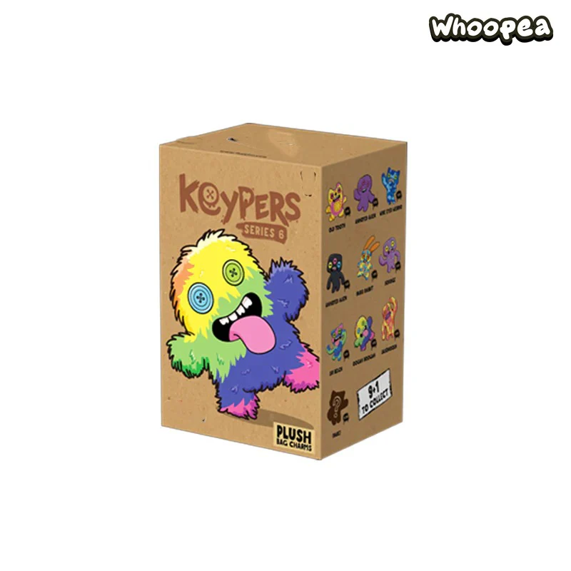 Fuggler Funny Ugly Monster Keypers V6 Series Plush Key Chain Dolls, Blind Box - Image 14