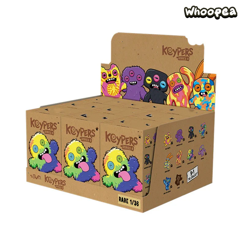 Fuggler Funny Ugly Monster Keypers V6 Series Plush Key Chain Dolls, Blind Box - Image 15