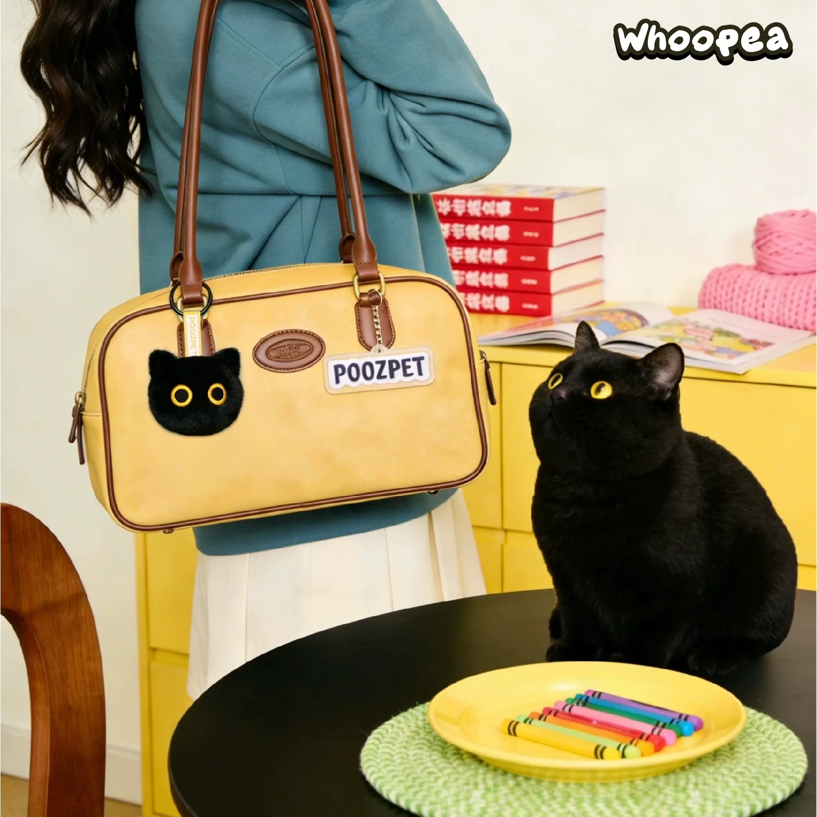 Half Cat Case Life Series Plush Pendant Blind Box - Image 3