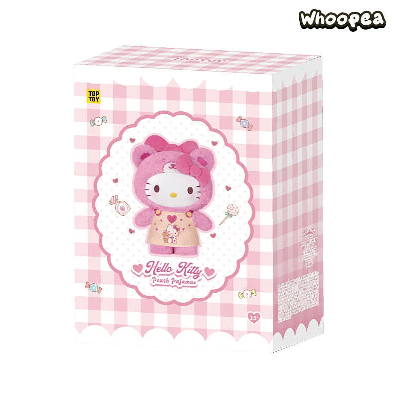SANRI0 HK 400% Peach And Caramel Pajamas Series Plush Doll - Image 10