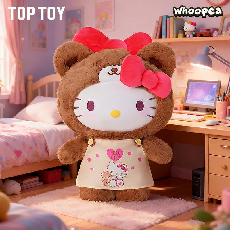 SANRI0 HK 400% Peach And Caramel Pajamas Series Plush Doll - Image 3