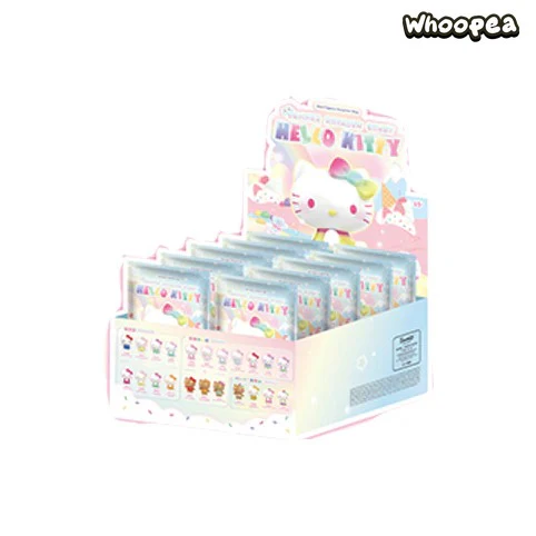 Hello-Kitty Summer Rainbow Candy Series Mini Beans Figures, Blind Bag - Image 7
