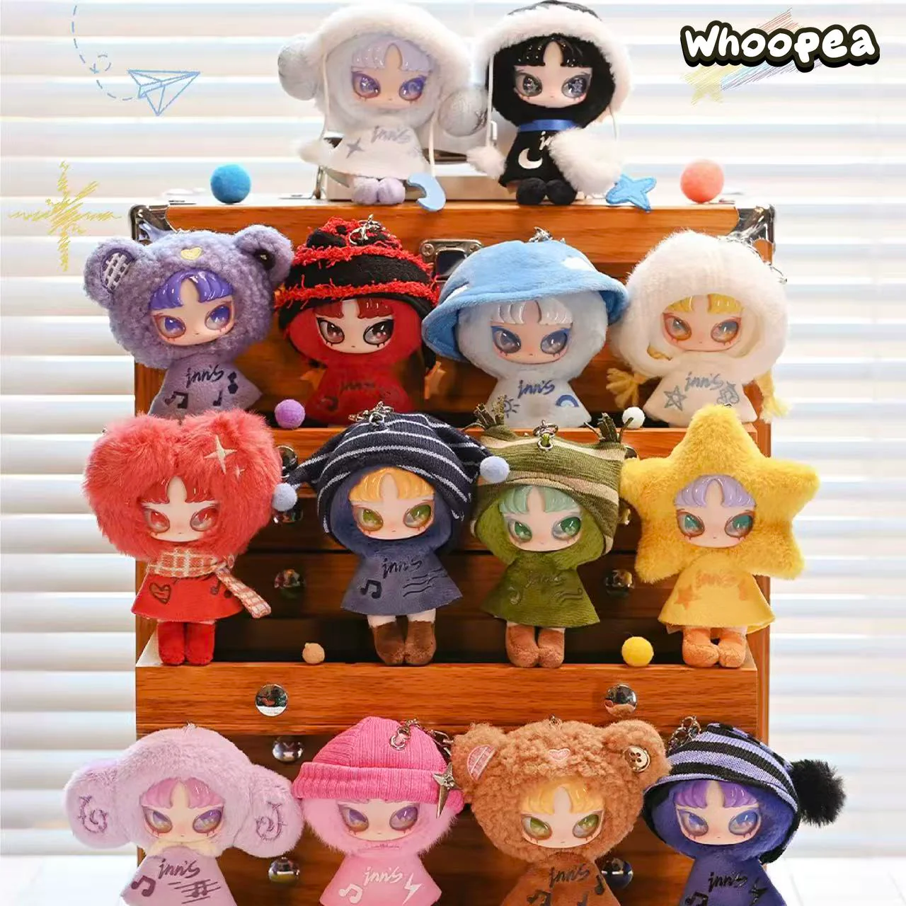 INN Twelve Tiny Wish Keepers Series Mini Plush Pendant Blind Box - Image 2