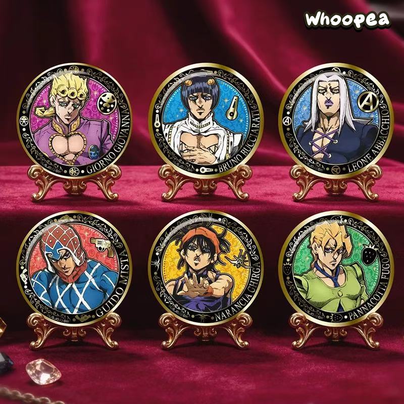JoJo's Bizarre Adventure Golden Wind Gilt Series Badge Blind Box - Image 2