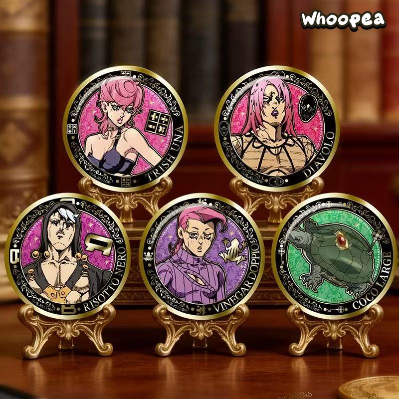 JoJo's Bizarre Adventure Golden Wind Gilt Series Badge Blind Box - Image 3