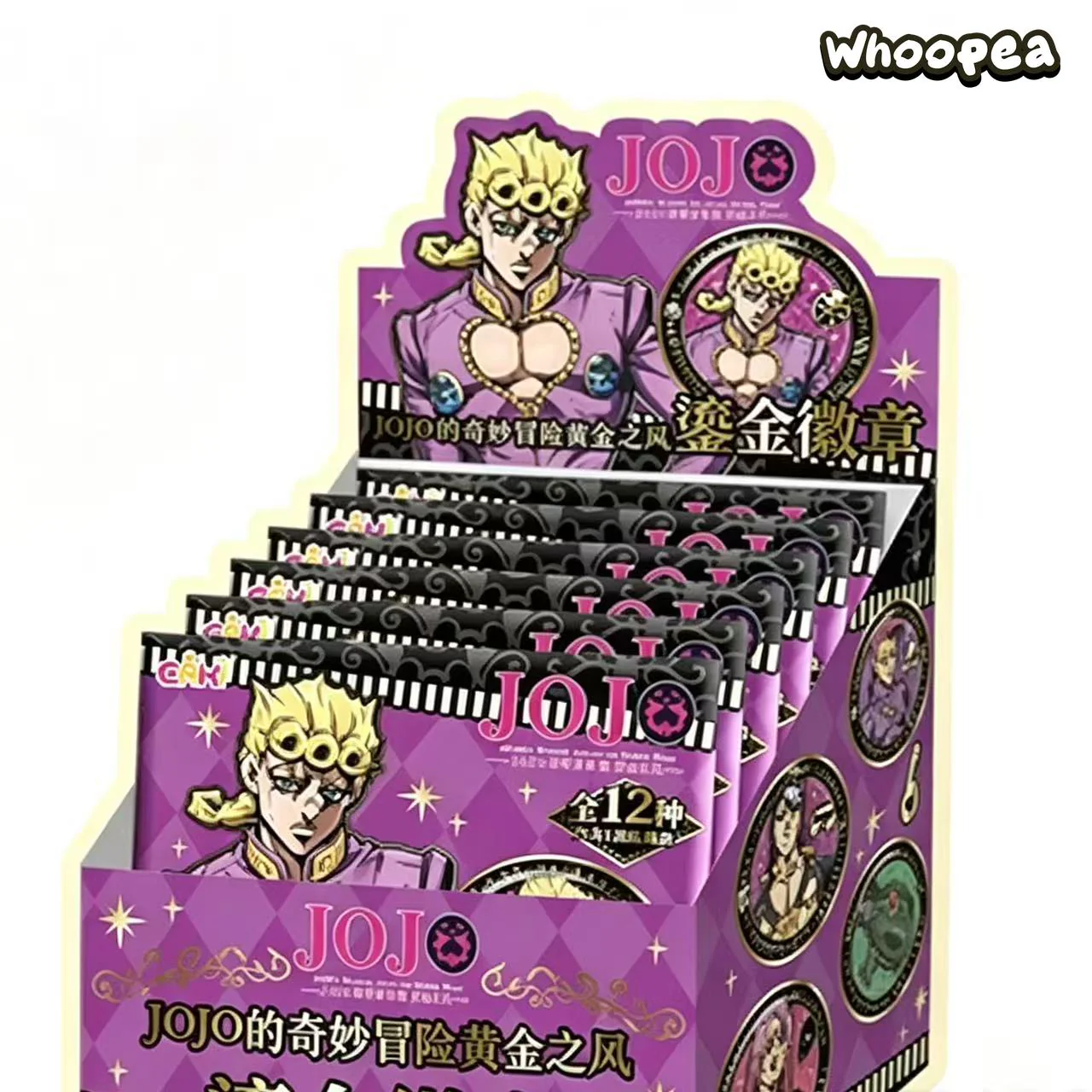 JoJo's Bizarre Adventure Golden Wind Gilt Series Badge Blind Box - Image 6