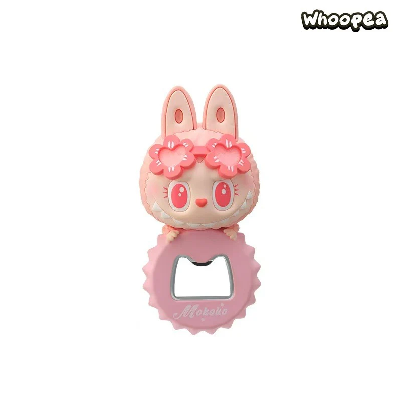 Labubu The Monsters Jump Into Summer Series Bottle Opener Fridge Magnet - Image 2