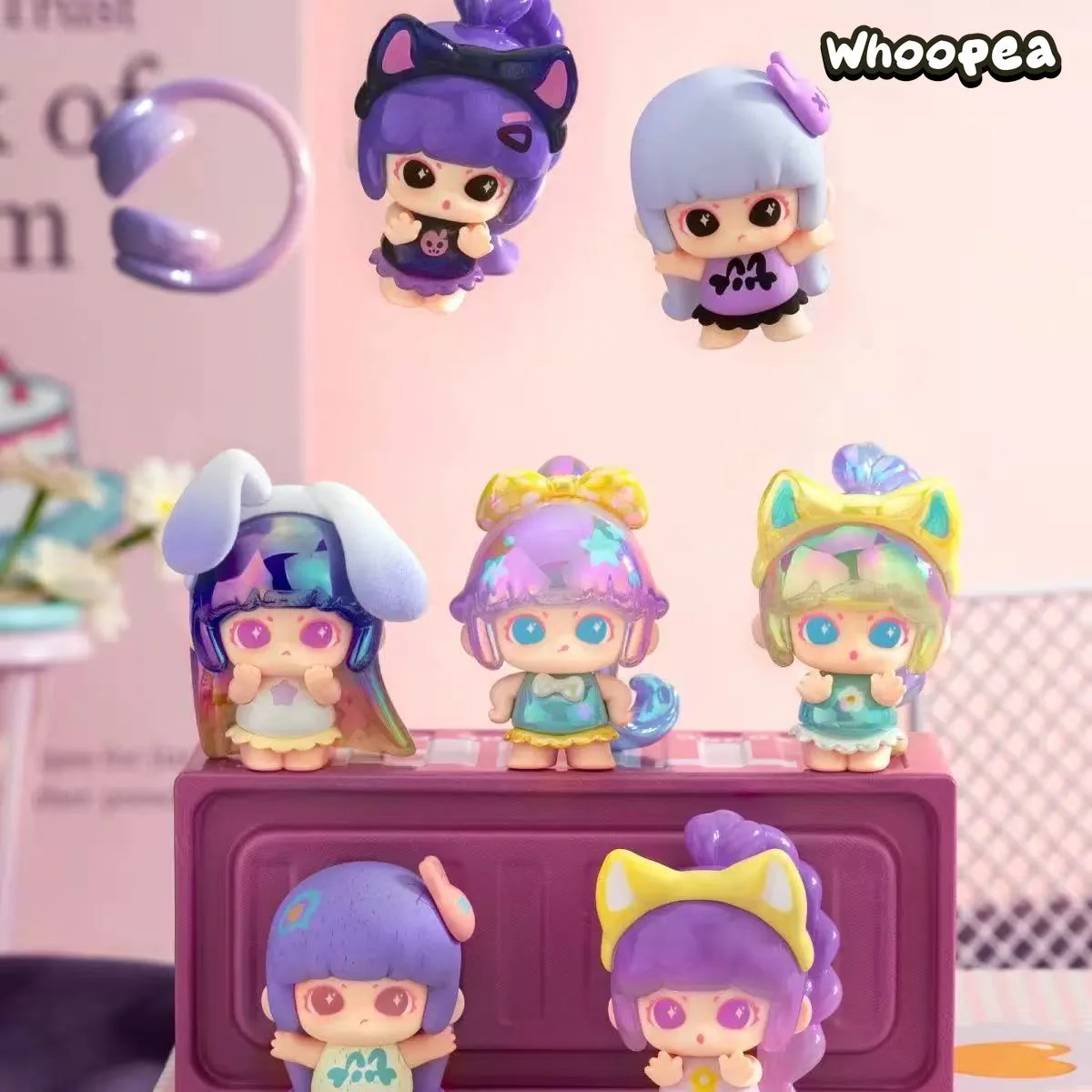 LancyLulu Cute Girl Alliance Series Mini Bean Blind Box - Image 7