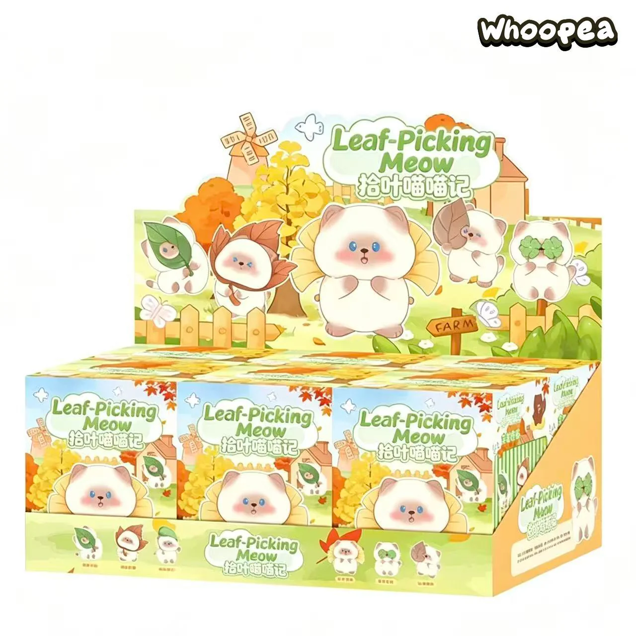 Leaf Picking Meow Journal Series Figure Blind Box - Image 10