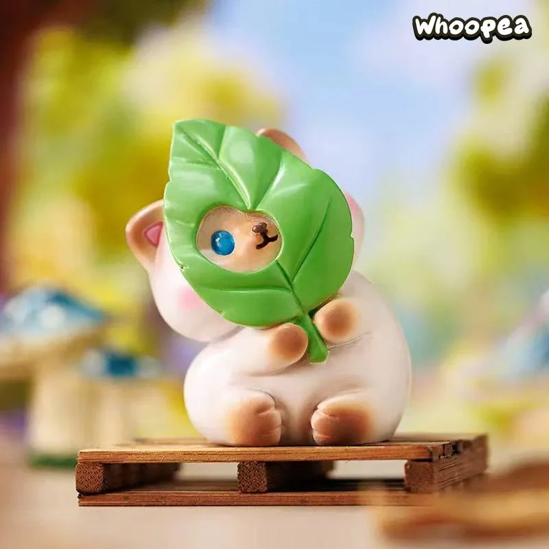 Leaf Picking Meow Journal Series Figure Blind Box - Image 5